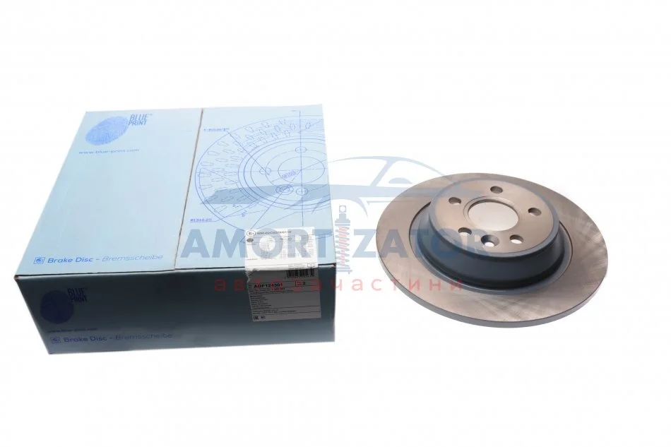 Диск гальмівний(к-т) BLUE PRINT ADF124301 (фото 1)