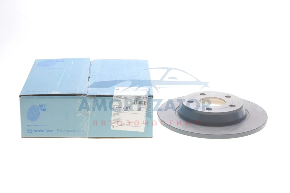 Диск гальмівний(к-т) BLUE PRINT ADF124379 (фото 1)