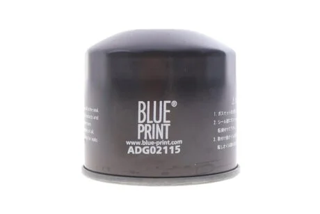 Фільтр масляний BLUE PRINT ADG02115