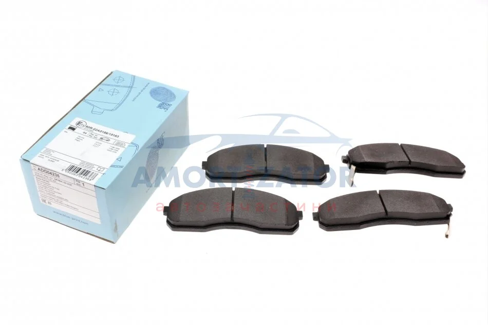 К-т колодок гальмівних BLUE PRINT ADG04236 (фото 1)