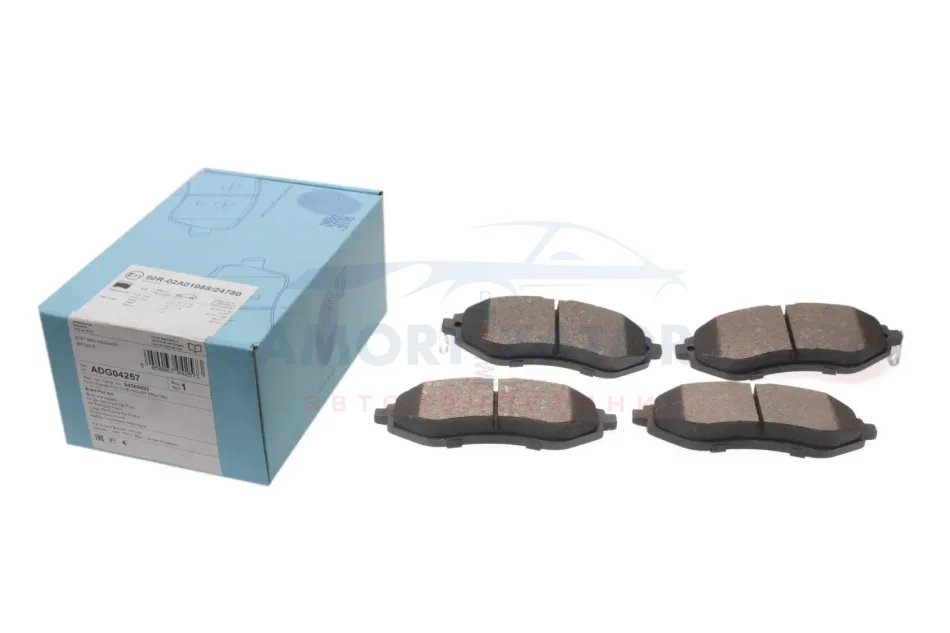 К-т колодок гальмівних BLUE PRINT ADG04257 (фото 1)
