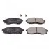 Комплект гальмівних колодок передн, HYUNDAI H-1, H-1 / STAREX, H100 2.4/2.5D/2.6D 06.97- BLUE PRINT ADG04273 (фото 1)