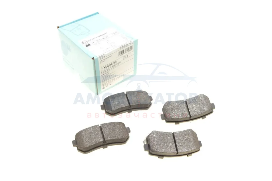 К-т колодок гальмівних BLUE PRINT ADG04282 (фото 1)