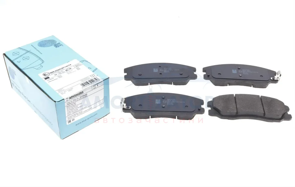 К-т колодок гальмівних BLUE PRINT ADG04285 (фото 1)