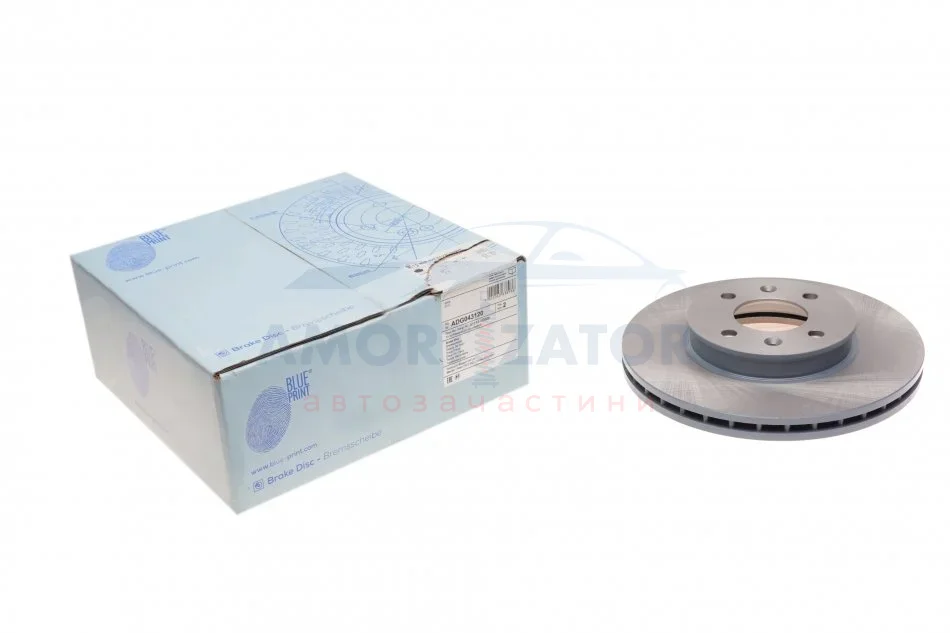 Диск гальмівний BLUE PRINT ADG043120 (фото 1)