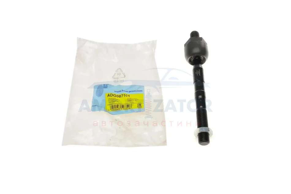 Тяга рульова з гайкою BLUE PRINT ADG087101 (фото 1)