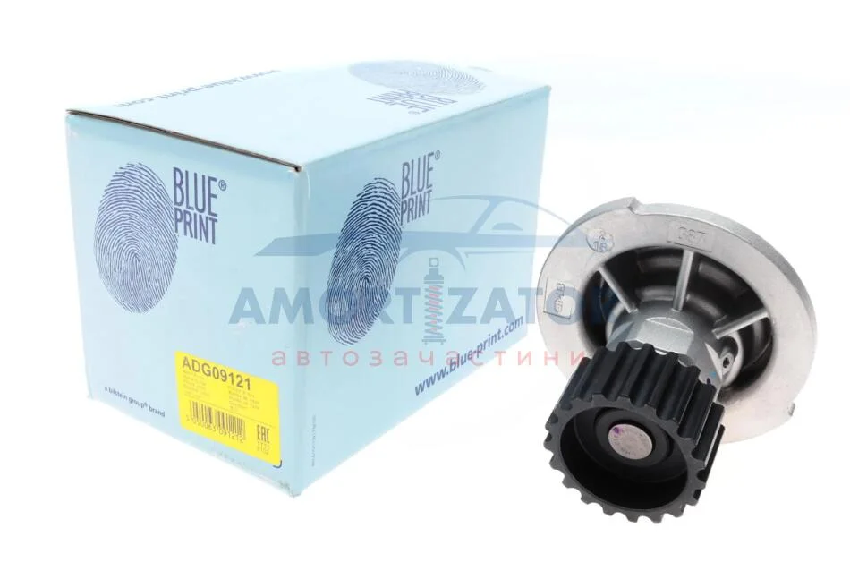 К-т помпи системи охолодження BLUE PRINT ADG09121 (фото 1)