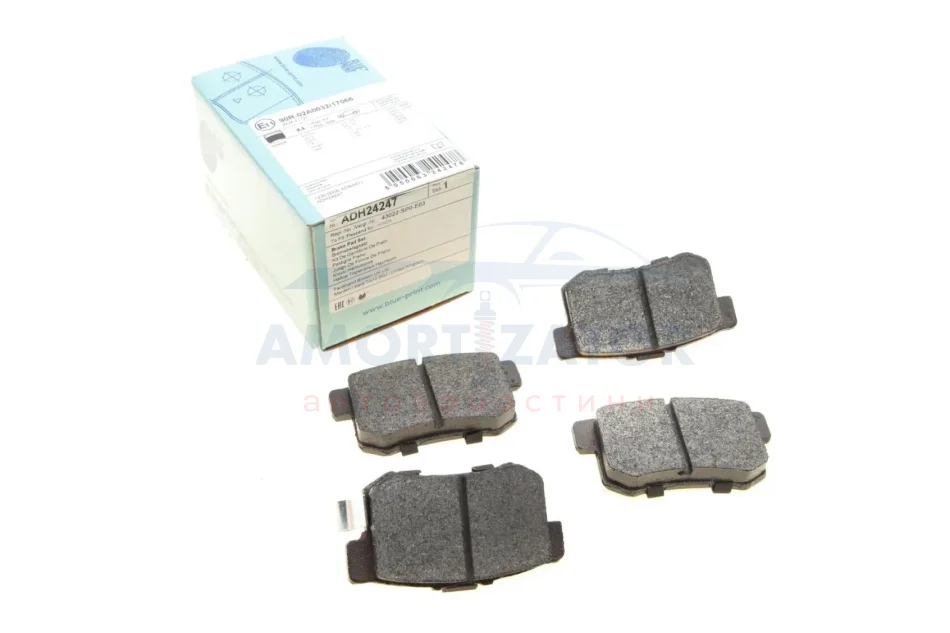 К-т колодок гальмівних BLUE PRINT ADH24247 (фото 1)