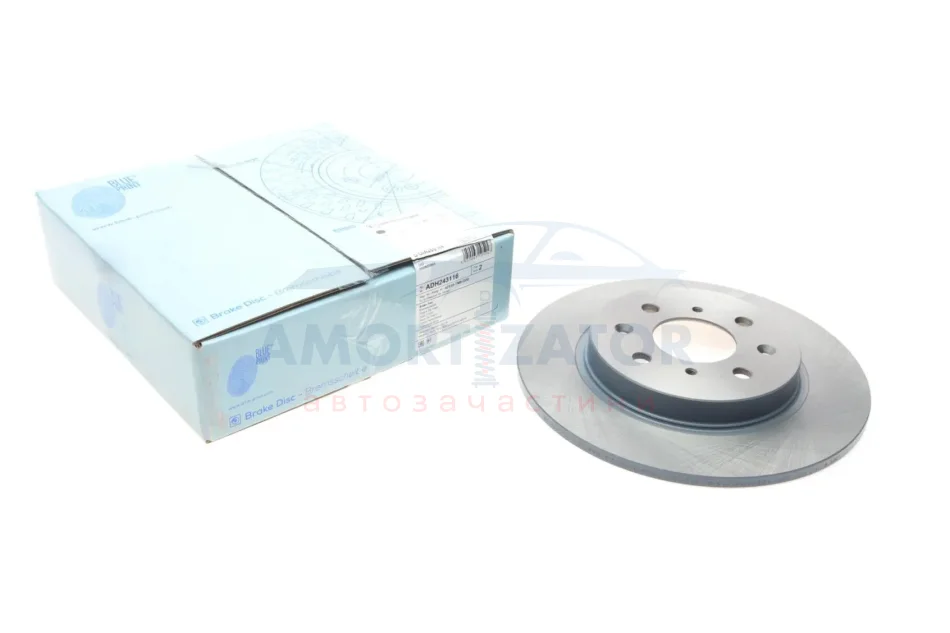 Диск гальмівний(к-т) BLUE PRINT ADH243116 (фото 1)