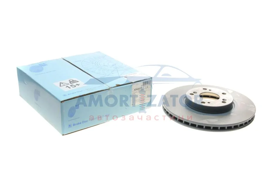 Диск гальмівний BLUE PRINT ADH24377 (фото 1)