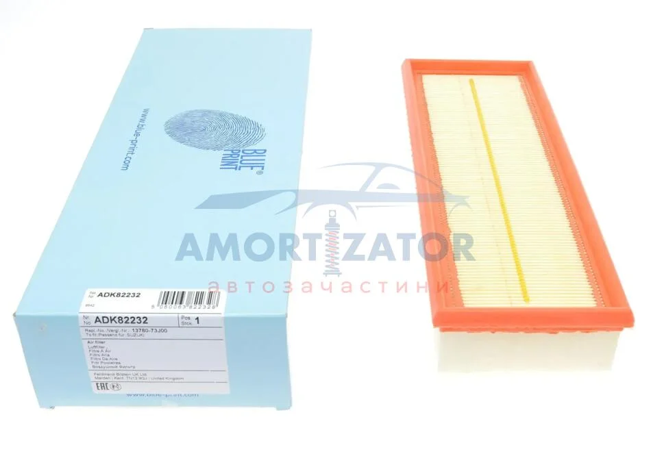 Фільтр повітряний BLUE PRINT ADK82232 (фото 1)