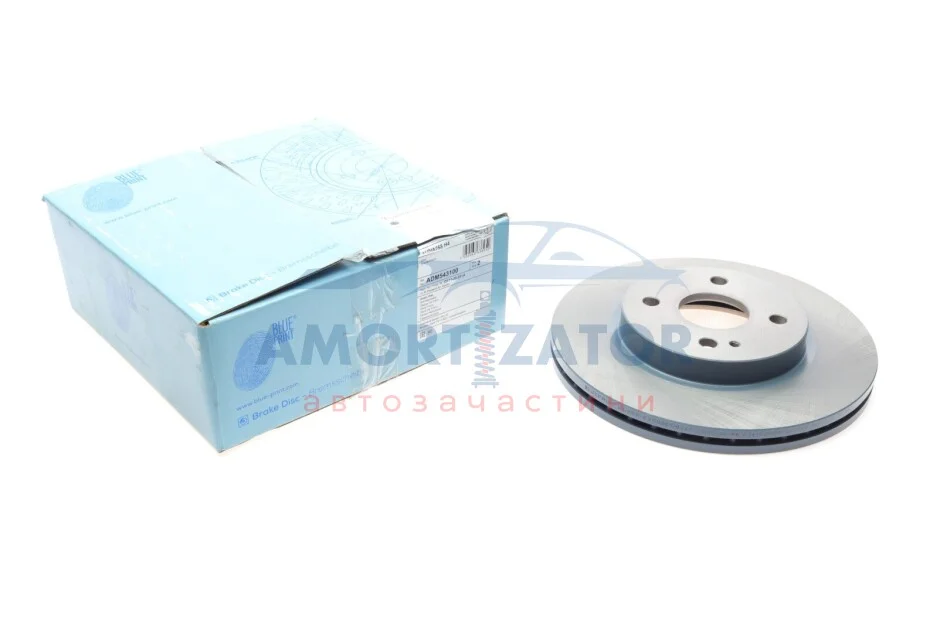 Диск гальмівний(к-т) BLUE PRINT ADM543100 (фото 1)