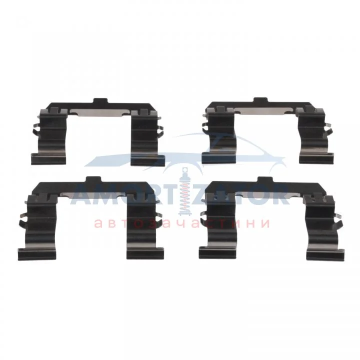 К-т установчий передн. гальм. колодок B-Serie, NISSAN Maxima QX, FORD Ranger BLUE PRINT ADM548604 (фото 1)