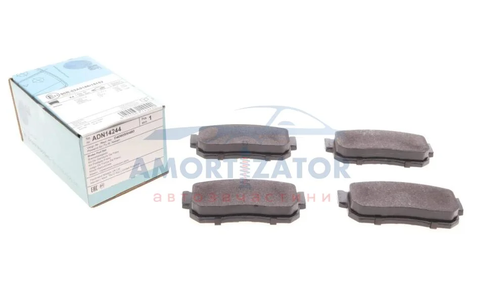 К-т колодок гальмівних BLUE PRINT ADN14244 (фото 1)
