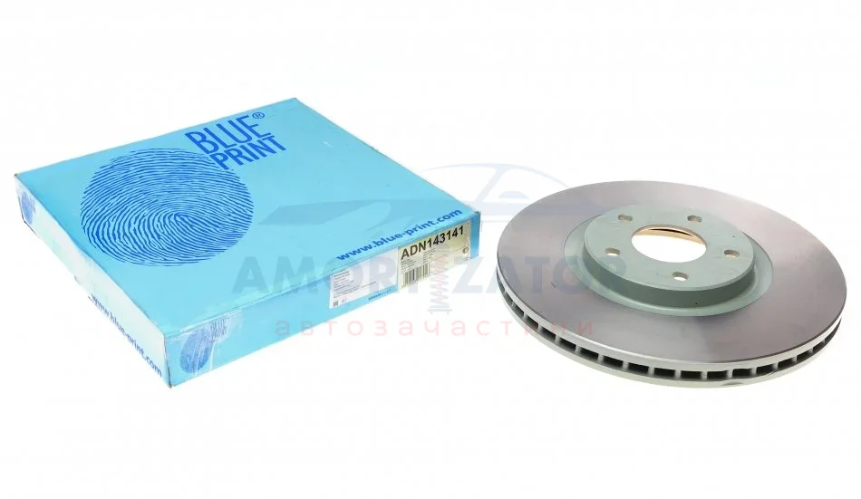 Диск гальмівний BLUE PRINT ADN143141 (фото 1)
