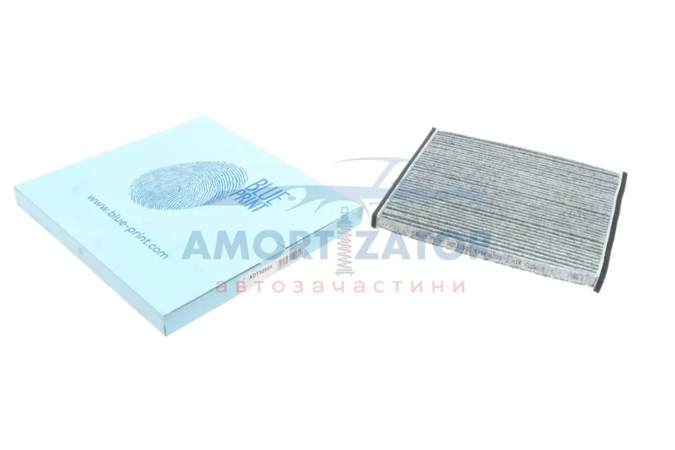 Змінний фільтруючий елемент повітряного фільтра салону BLUE PRINT ADT32535 (фото 1)
