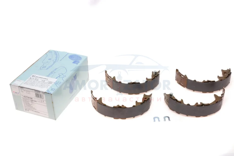 К-т колодок гальмівних BLUE PRINT ADT34168 (фото 1)
