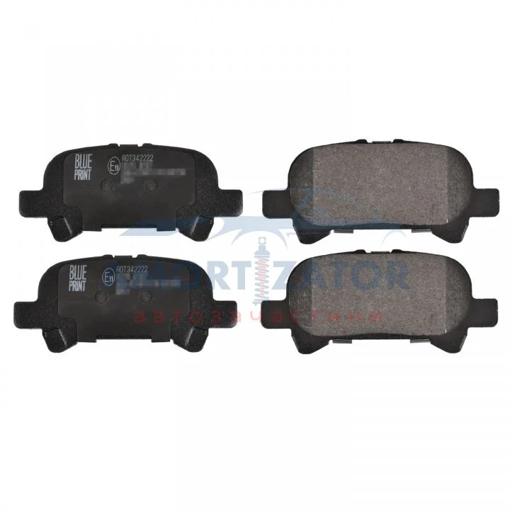 TOYOTA гальмівні колодки задн. Avalon 01- BLUE PRINT ADT342222 (фото 1)