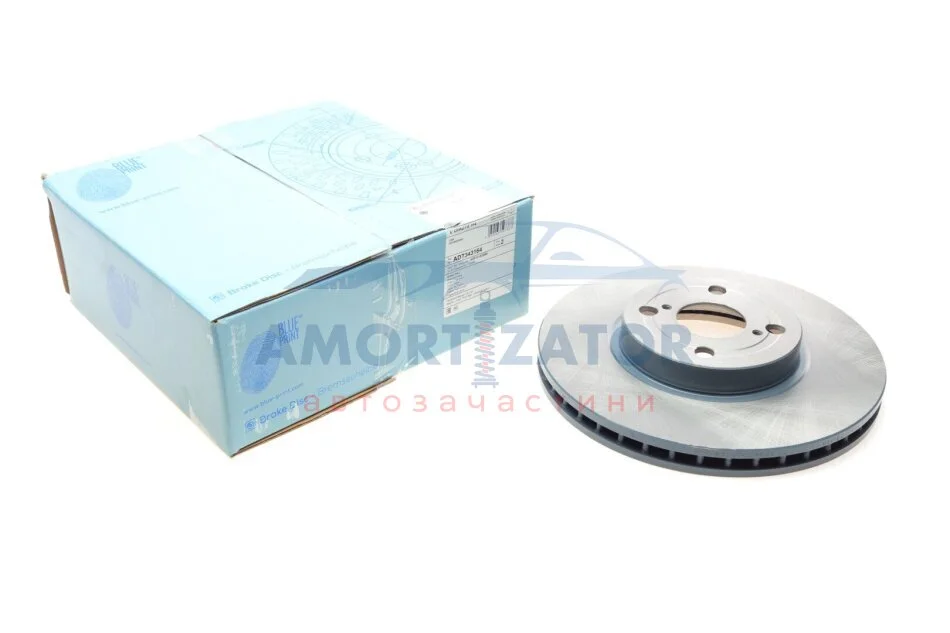 Диск гальмівний BLUE PRINT ADT343164 (фото 1)