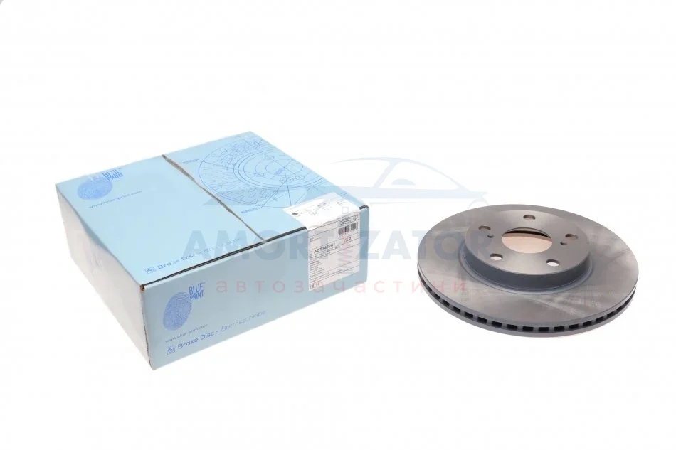 Тормозной диск перед BLUE PRINT ADT343261 (фото 1)