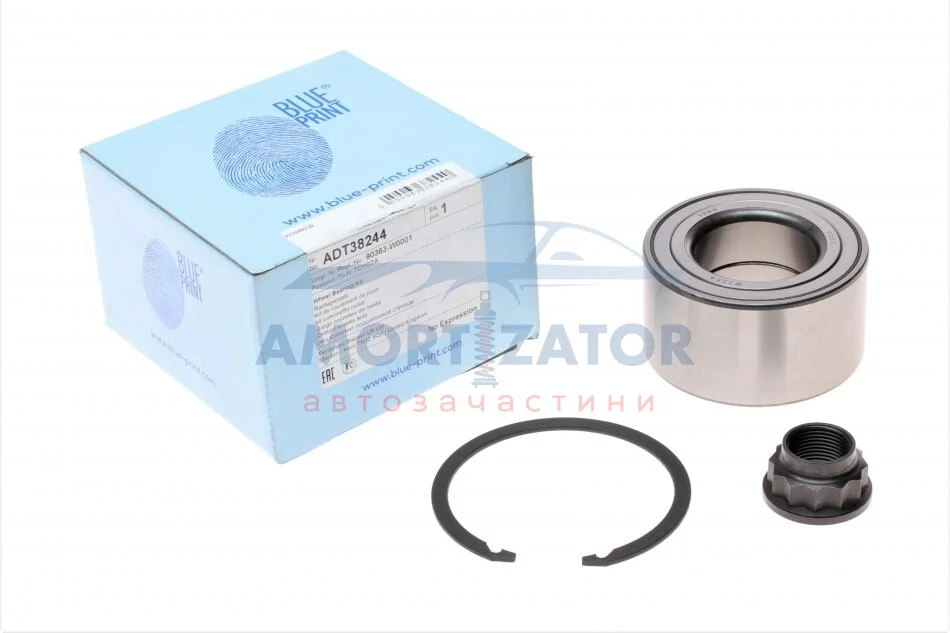 К-т підшипника ступиці BLUE PRINT ADT38244 (фото 1)