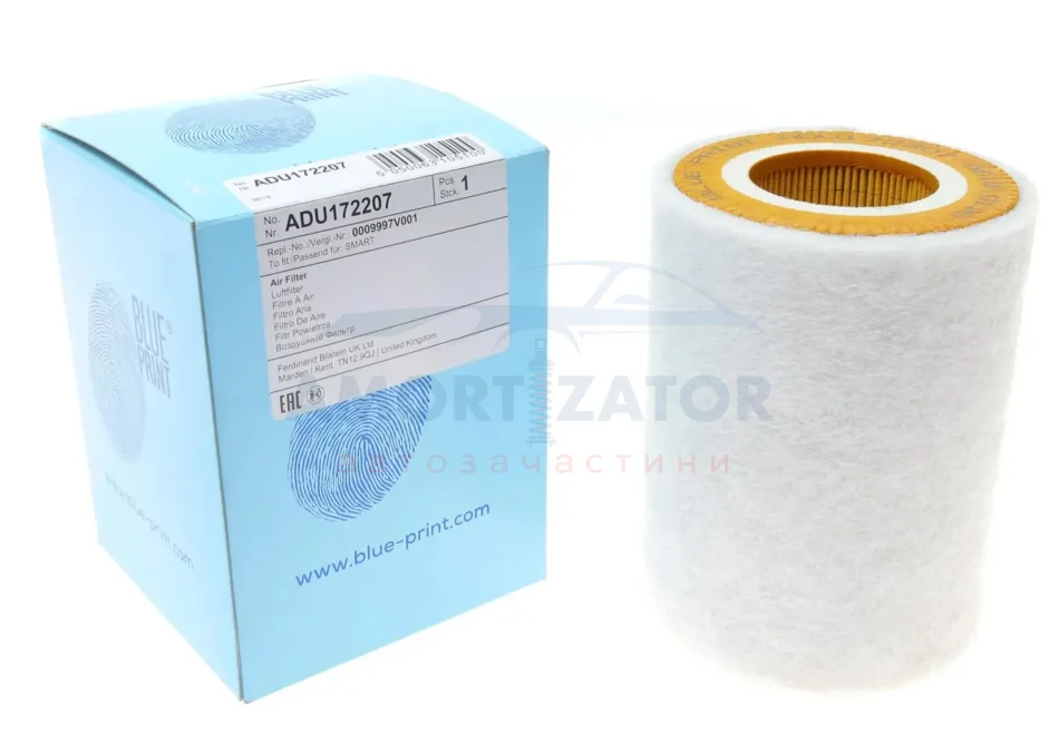 Фільтр повітряний BLUE PRINT ADU172207 (фото 1)