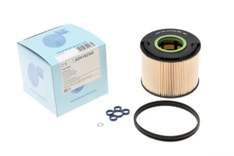 Фільтр палива з ущільнюючим кільцем BLUE PRINT ADV182340