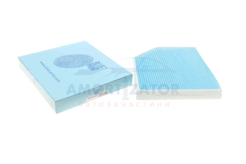 Змінний фільтруючий елемент повітряного фільтра салону BLUE PRINT ADV182509 (фото 1)