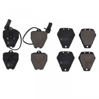 Комплект гальмівних колодок передн, AUDI A6 C4, A6 C5, A8 D2 2.5D-4.2 03.94-01.05 BLUE PRINT ADV184288