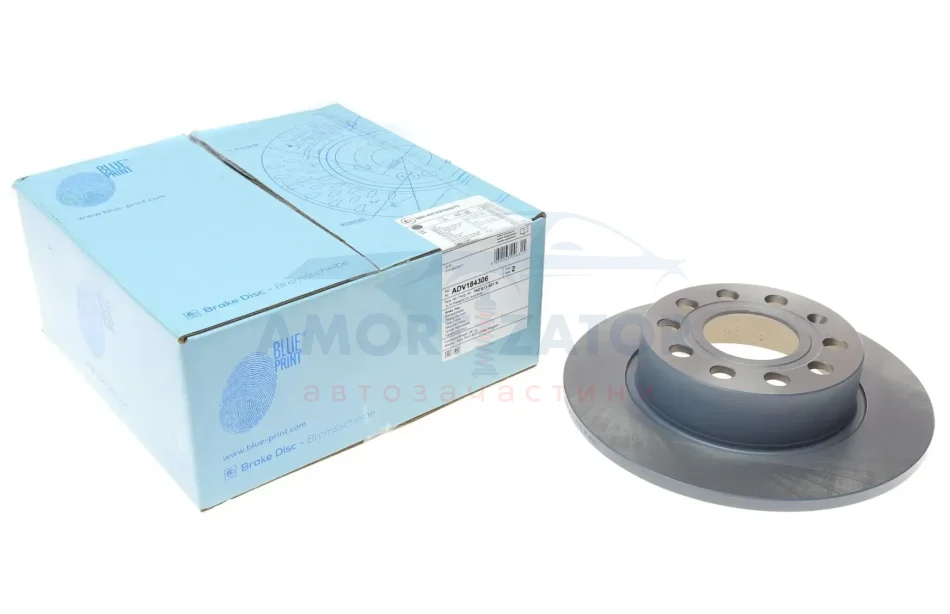 Диск гальмівний BLUE PRINT ADV184306 (фото 1)