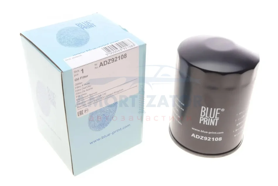Фільтр оливи BLUE PRINT ADZ92108 (фото 1)