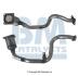 Каталізатор EURO 4 CITROEN BERLINGO, BERLINGO/MINIVAN, XSARA PEUGEOT 306, PARTNER, PARTNER/MINIVAN 1.4/1.4CNG/1.6 04.93-12.15 BM CATALYSTS BM90905H (фото 1)