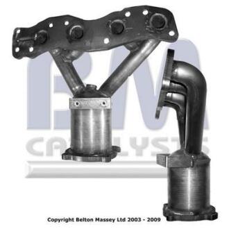 Каталізатор EURO 4 FIAT SEDICI SUZUKI LIANA, SWIFT III, SX4 1.3/1.5/1.6 07.01- BM CATALYSTS BM91465H
