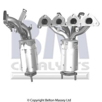 Каталізатор EURO 4 HYUNDAI TRAJET, TUCSON KIA SPORTAGE II 2.0 11.03-01.12 BM CATALYSTS BM91688H