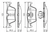 Комплект колодок задніх F21/F20/F23/F22/F30/F31/F34 BMW 34216873093 (фото 6)