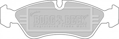 - Гальмівні колодки до дисків BORG & BECK BBP1423