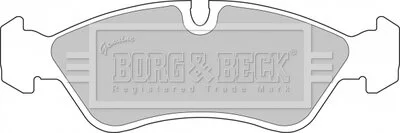 - Гальмівні колодки до дисків BORG & BECK BBP1423