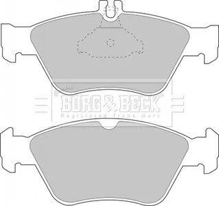 - Гальмівні колодки до дисків BORG & BECK BBP1454