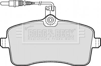 - Гальмівні колодки до дисків BORG & BECK BBP1897