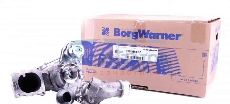 Турбокомпресор BorgWarner 53049880057 (фото 1)