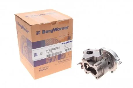 Турбіна Renault Kangoo/Megane/Scenic 1.5DCI (K9K) 01-09 BorgWarner 5435 988 0002