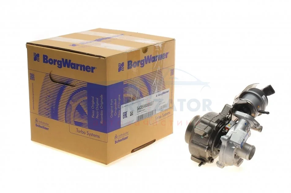 Компресор, наддування BorgWarner 5435 988 0027 (фото 1)