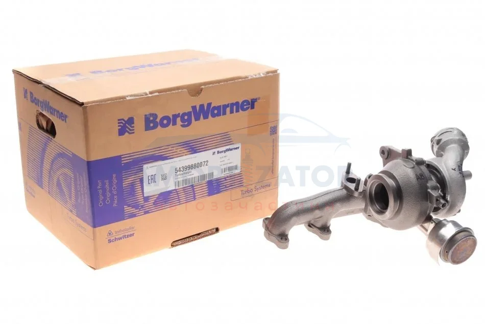 Компресор, наддування BorgWarner 5439 988 0072 (фото 1)