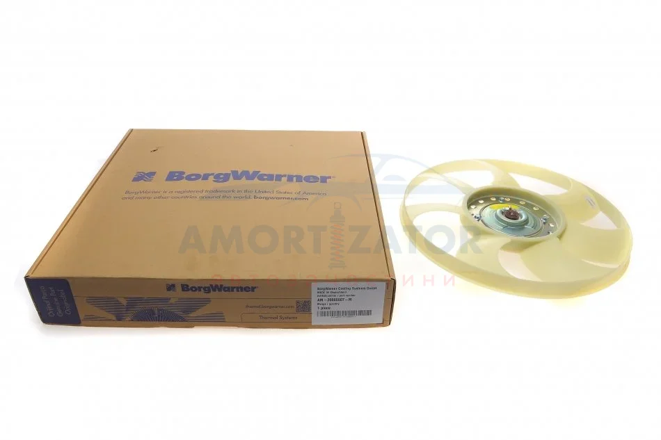 Муфта вентилятора з крильчаткою BORGWARNER AM-20005507-M BorgWarner AM20005507M (фото 1)