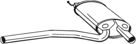 Деталі вихлопної системи BOSAL 105-165