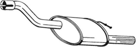 Деталі вихлопної системи BOSAL 154-379