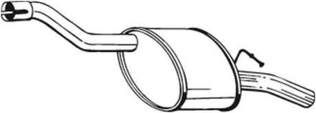 Деталі вихлопної системи BOSAL 154-607