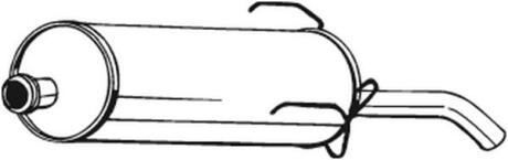 Деталі вихлопної системи BOSAL 190-807