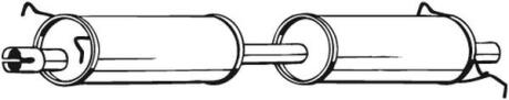 Деталі вихлопної системи BOSAL 280-055