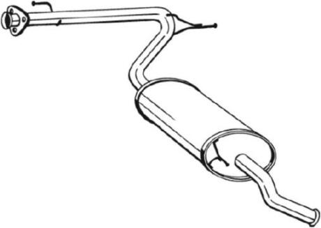 Деталі вихлопної системи BOSAL 281-093